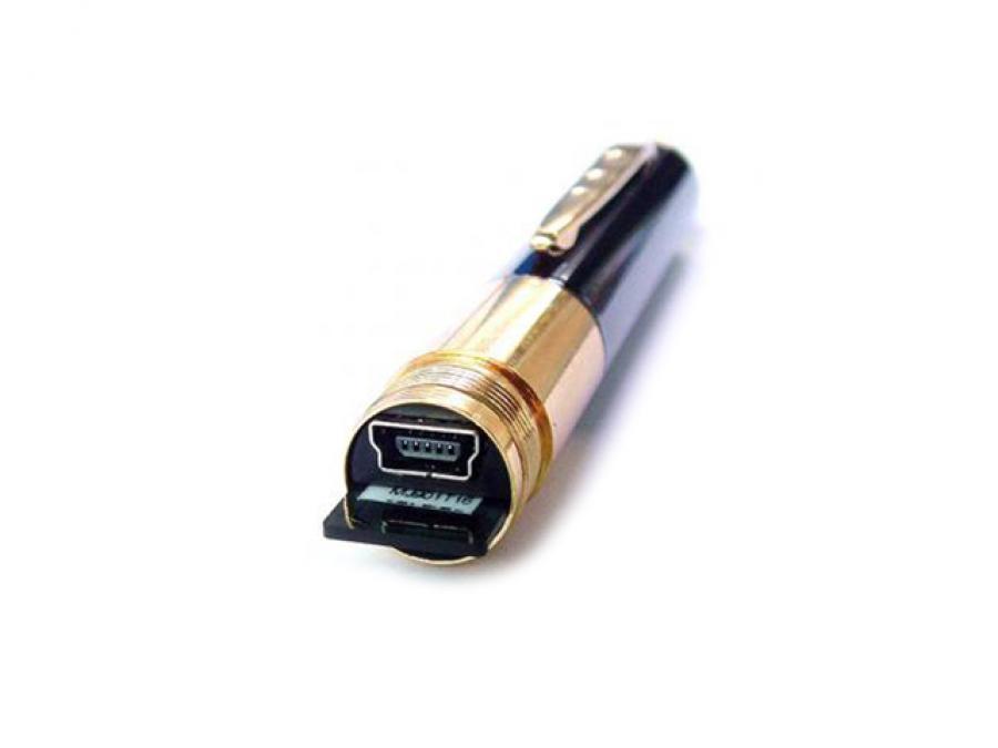 Telecamera Spia Penna HD 1080P Nascosta – Mini Videocamera Con Registrazione Loop E Batteria Per 90 Minuti (senza MicroSD)