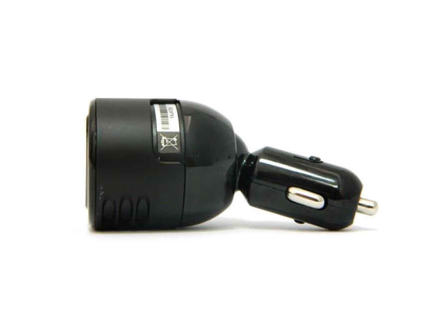 MICROSPIA IN CARICABATTERIE PER AUTO USB DUAL CON GPS TRACKER - CIMICECAR