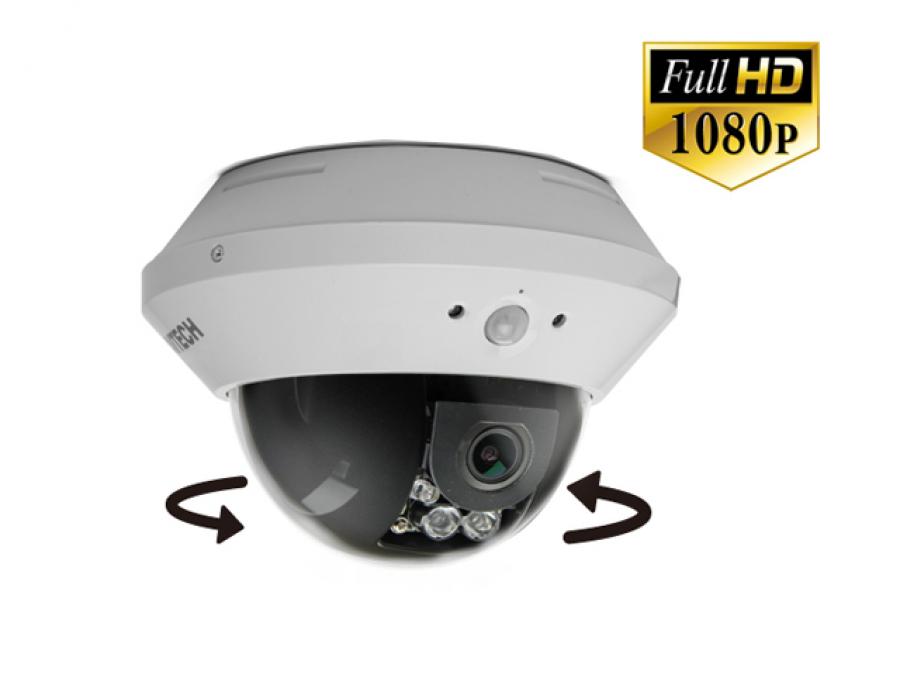 Dome videosorveglianza professionale interno analogica HD-TVI Sony CMOS 2 Megapixel Full HD brandeggiabile Pan/Tilt