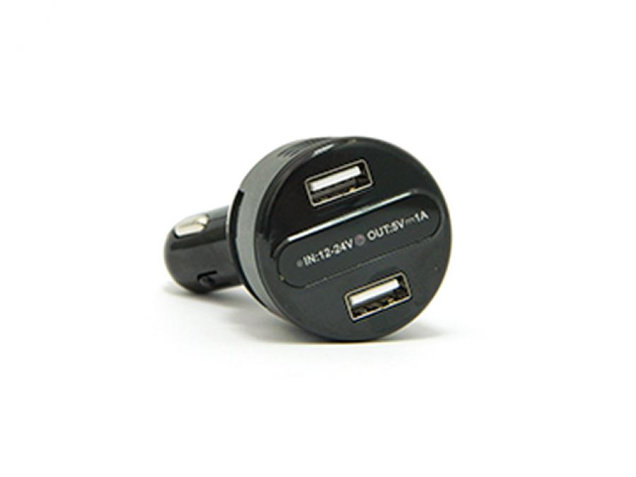Microspia carica-batteria USB per automobile con registrazione audio/video 16GB