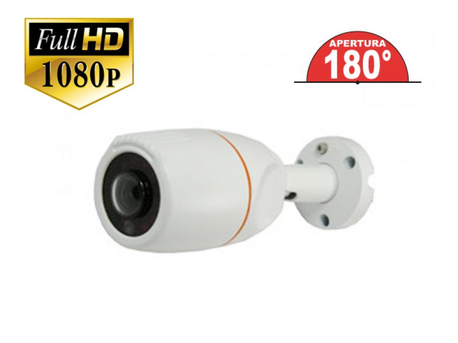 Telecamera videosorveglianza professionale esterno analogica/AHD Sony CCD con obiettivo 180 gradi