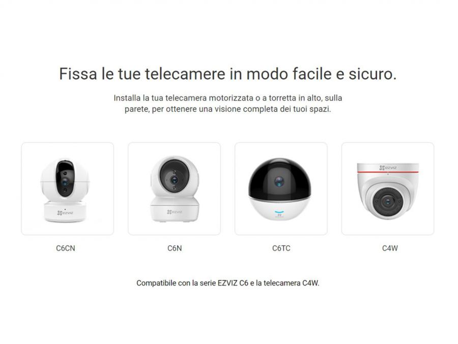Supporto Motorizzato EZVIZ Per Telecamere Di Sicurezza, Modello CSCMTBRACKETC