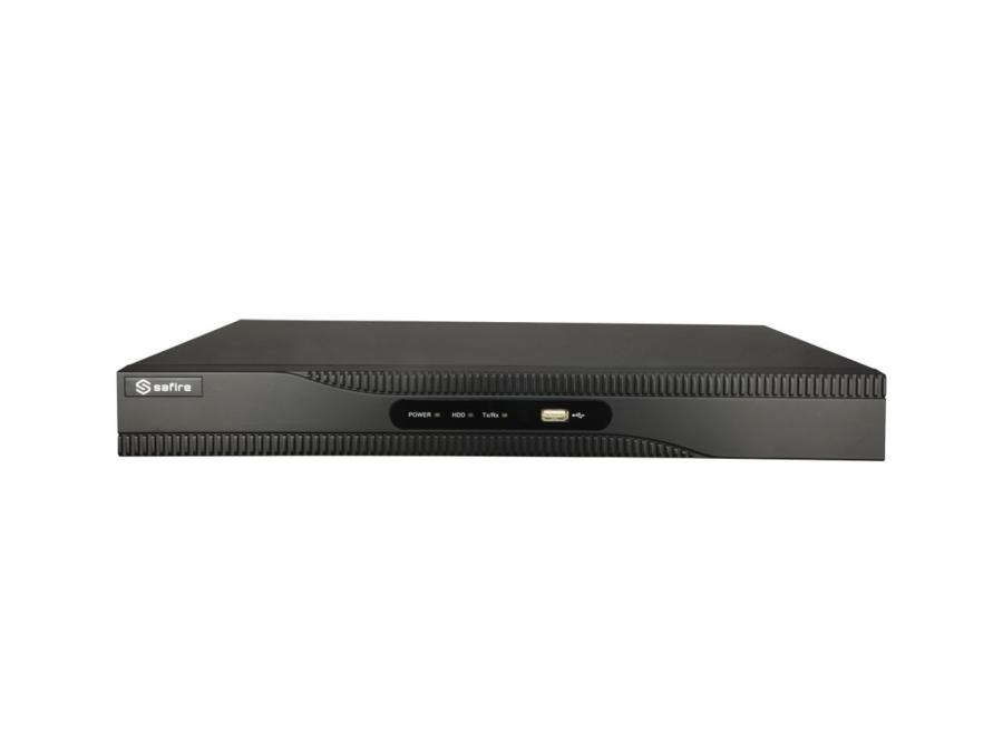 Videoregistratore NVR 16 canali PoE 4K con controllo remoto - linea consumer